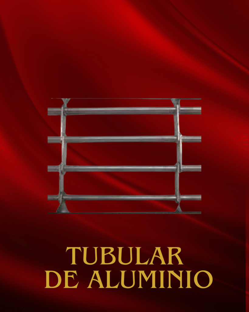 tubular de aluminio