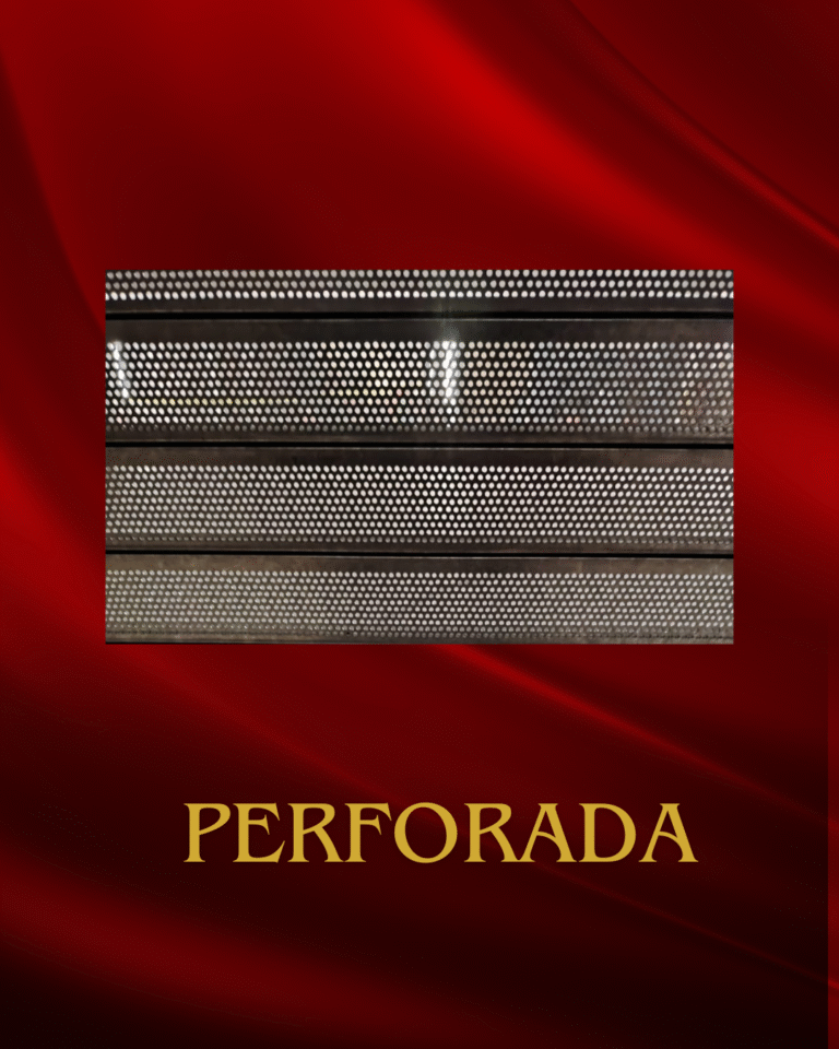 cortina perforada